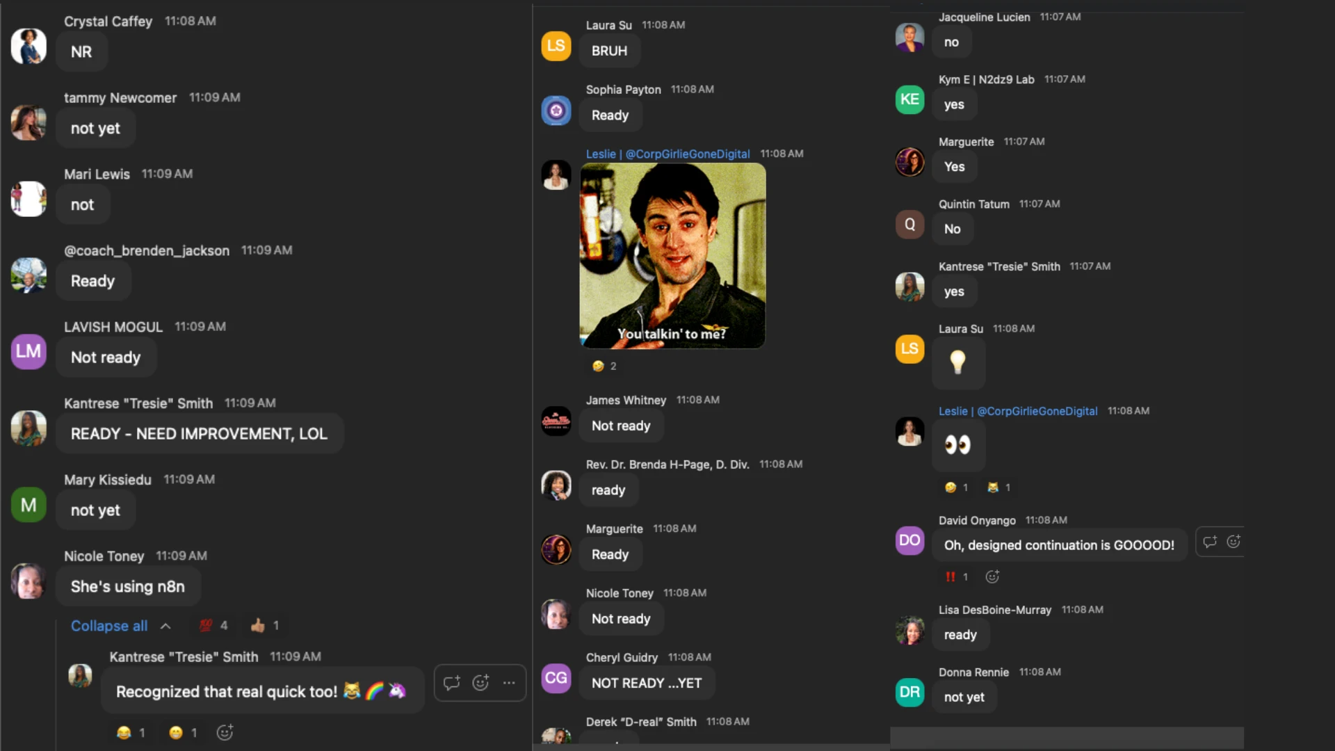 Live attendee reaction from the AI Mastery Summit